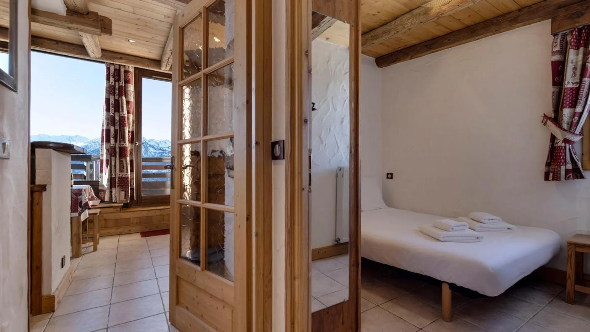 Appartement Cosy Avec Balcon, Wi-Fi Et Parking A La Rosiere - Fr-1-690-31 Монвалезан Апартаменты